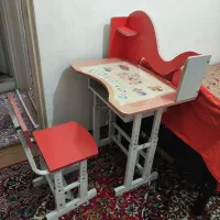میز و صندلی تحریر بچه گانه|تخت و صندلی بچه|اردبیل, |دیوار