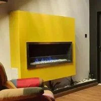 شومینه.بخاری گازی نما تخت و ۹۰درجه زرین تبریز|بخاری، هیتر، شومینه|تبریز, |دیوار