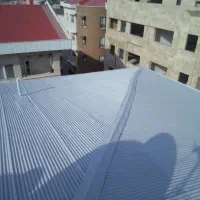 نقاشی ساختمان رنگ آمیزی حلب سقف.نقاشی درب ورودی