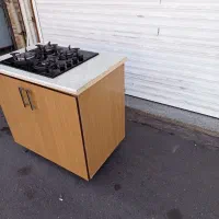 کابینت گاز صفحه ای با اجاق.|اجاق گاز و لوازم برقی پخت‌وپز|رشت, کوی فکوری|دیوار