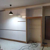 نصب و تعمیر کابینت کمددیواری ام دی اف mdf
