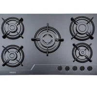 اجاق گاز صفحه شیشه استیل چدن six  مدلbw34|اجاق گاز و لوازم برقی پخت‌وپز|رشت, رشتیان|دیوار