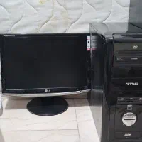 سه تا مانیتور و دوتا کیس اداری فوق سالم|رایانه رومیزی|دزفول, |دیوار