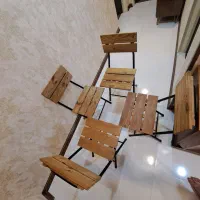 میز به همراه ۴ صندلی نو ترمو تا شو|کافی‌شاپ و رستوران|تهران, سلسبیل جنوبی|دیوار
