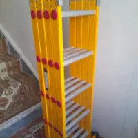 نردبان تاشو آلومینیومی ۶متری