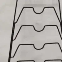 استند درب قابلامه رنگ مشکی ۲ عدد