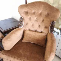 مبلمان کلاسیک نیم ست|مبلمان خانگی و میز عسلی|کرج, شهرک جهان‌نما|دیوار