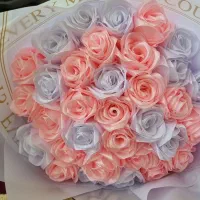 گل روبانی،دسته گل با پول