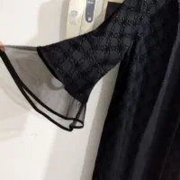 مانتو مشکی بلندمجلسی