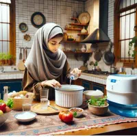 خانم جهت آشپزی و نظافت دو روز آخر هفته