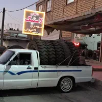 لاستیک لودر گریدرغلطک جرثقیل کامیون اندیمشک|قطعات یدکی و لوازم جانبی|اندیمشک, |دیوار