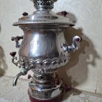 سماور گازی اکبر برادران تبریز کاملا سالم|سماور، چای‌ساز، قهوه‌ساز|قرچک, پارس سرام|دیوار