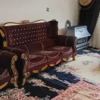 مبل هفت نفره مخمل|مبلمان خانگی و میز عسلی|شیراز, سجادیه|دیوار