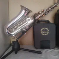 ساکسیفون التو  همراه با پایه و هارد کیس  فروش فوری|سازهای بادی|کرمان, |دیوار