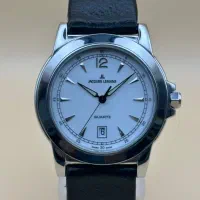 ساعت مردانه ژاک لمن چرمی سوئیسی