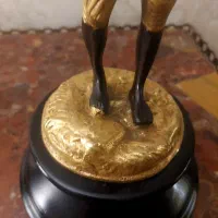 یکجفت مجسمه برنز زن ومرد به ارتفاع ۳۰|مجسمه، تندیس، ماکت|تهران, قلهک|دیوار