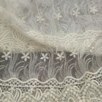 پرده گل پنبه ای