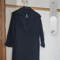 مانتو کتی مشکی سایز ۴۰
