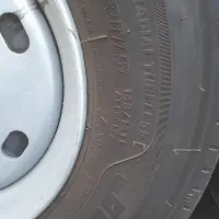 لاستیک جینیو ۲۳۵ با رینگ نو نو|قطعات یدکی و لوازم جانبی|گرگان, |دیوار