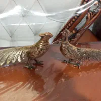 مجسمه طاووس برنز