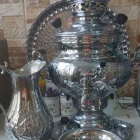 سماور گازی با سرویس کامل