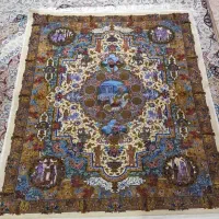 نقشه فرش ابریشم