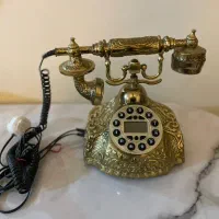 تلفن برنز دکوری