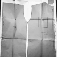 الگوی آماده با عنوان سایز بندی پیراهن مردانه