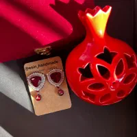 گوشواره جواهردوزی دستساز|بدلیجات|تهران, المهدی|دیوار