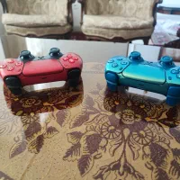 دسته سبز و قرمز متالیک PS5 نو