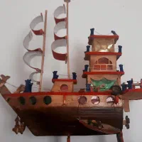 کشتی دست ساز دکور ی آنتیک