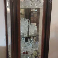 بوفه دکوری چوبی ۴ طبقه