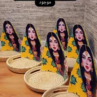 سبد حصیری گیفت|صنایع دستی و سایر لوازم تزئینی|بستک, |دیوار