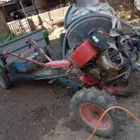 شخم زدن و کاشت زمین کشاورزی باغی با تیلر|خدمات باغبانی و درختکاری|گرگان, |دیوار