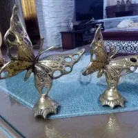 پروانه برنجی پایه دار