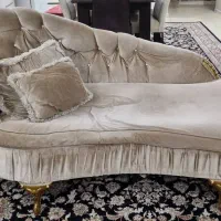 مبل چوبی شیک و ساعت پاندول دار حراج  جفتش دو نیم|مبلمان خانگی و میز عسلی|آستارا, |دیوار