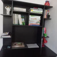 کتابخانه|کتابخانه، شلف، قفسه‌های دیواری|نقده, |دیوار