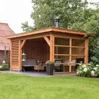 اجرای آلاچیق چوبی تمام نراد|خدمات پیشه و مهارت|صومعهسرا, |دیوار