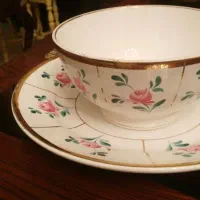 کاسه بشقاب آنتیک مارکدار