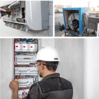 برقکاری صنعتی . خانگی . لاین نوری . سرویس کولر آبی