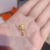 مدال (پلاک) طلا صلیب