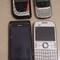 چهار عدد گوشی نوکیا کلکسیونی ودر حد نو