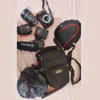 دوربین نیکون D3200، با ۲ لنز و میکروفن