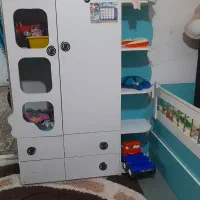 تخت و کمد لباس بچه|اسباب و اثاث بچه|چناران, |دیوار