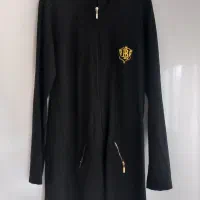 مانتو ورزشی مشکی کشی