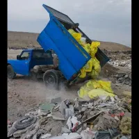 نیسان کمپرسی حمل خاک نخاله ساختمانی همراه با کارگر|خدمات حمل و نقل|نیشابور, بلوار گلها|دیوار