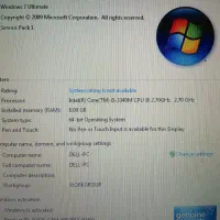 لپ تاپ رام ۴ هارد ۵۰۰ گرافیک اینتل|رایانه همراه|ساوه, |دیوار