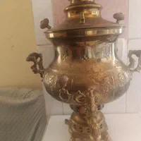 سماور زغالی برنجی
