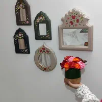 آینه سنتی|آینه|قم, قلعه کامکار|دیوار