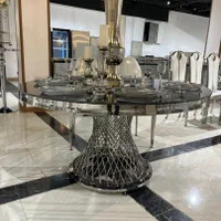 میز گرد فلزی تالاری/رستورانی مدل صلاله|عمده‌فروشی|مشهد, جنت|دیوار